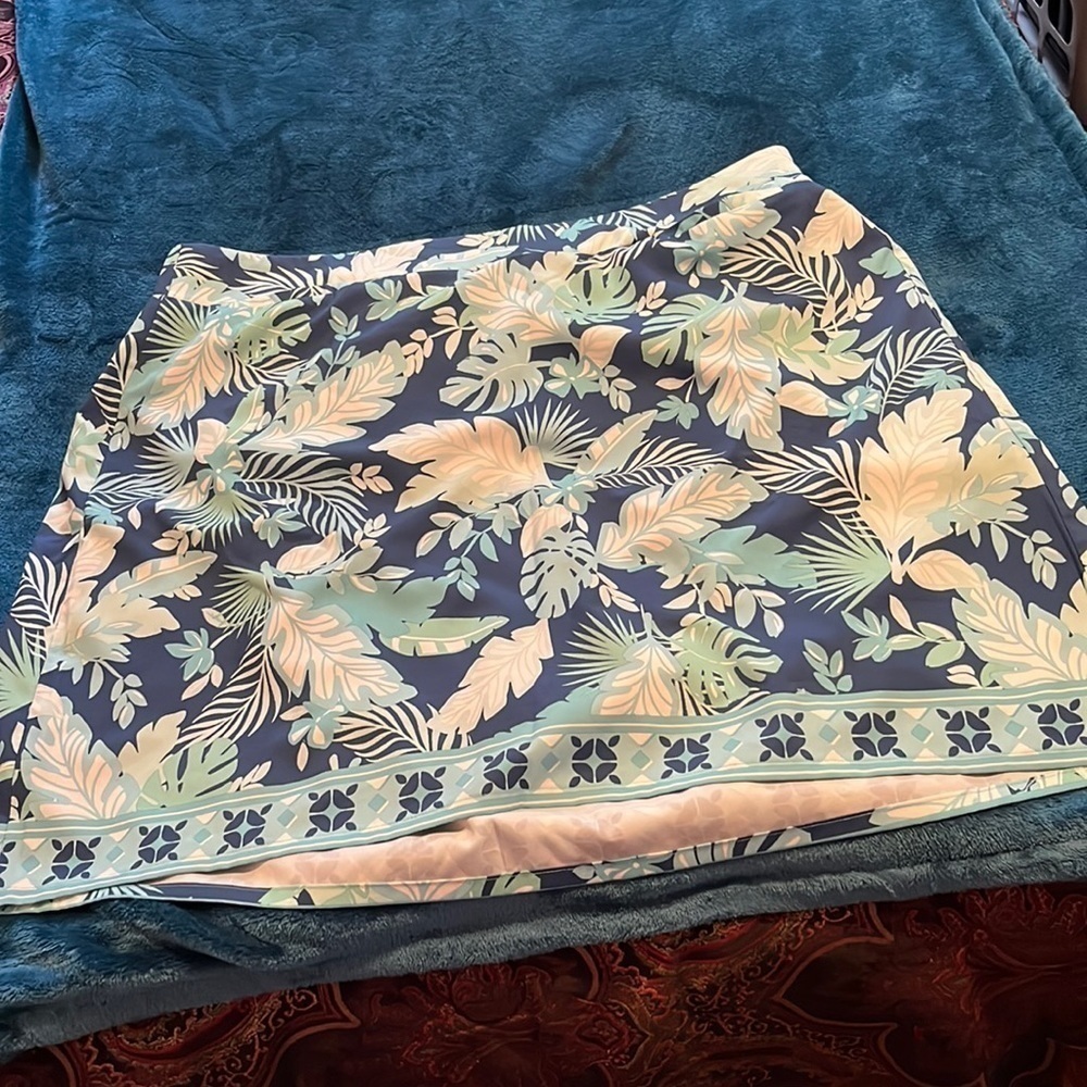 Floral skirt by Croft and Barrow!